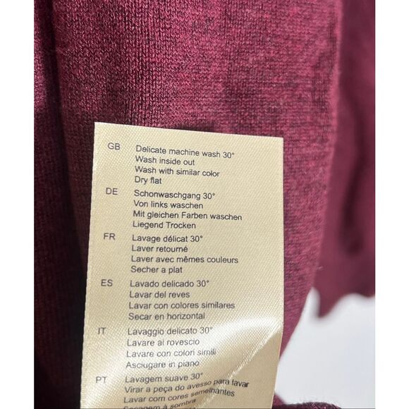 Scotch & Soda Turtleneck Melange Knit Pullover Sweater Boho Brick Size Medium - Picture 9 of 11